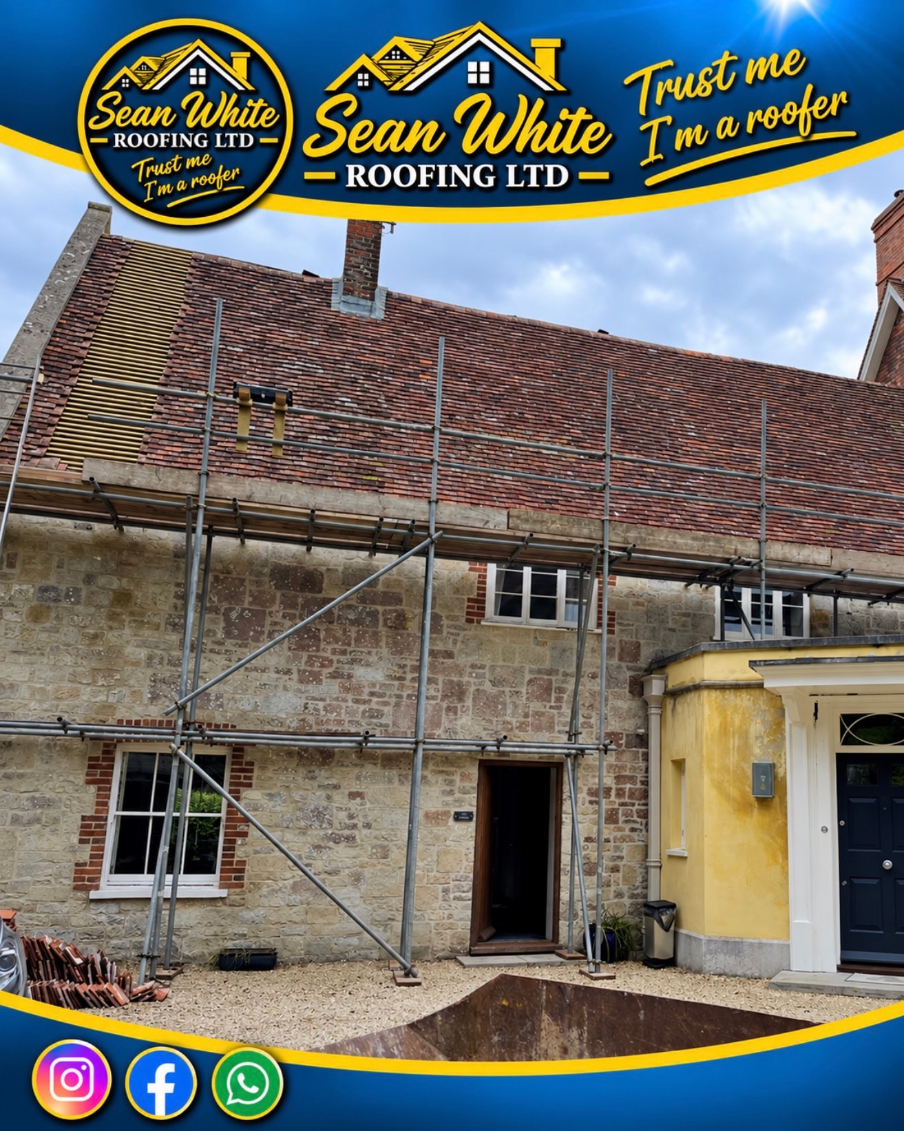 Slate Roof Finished